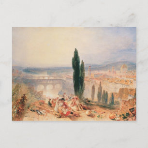 Joseph Mallord William Turner Florence from near Postcard
