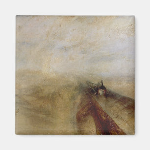 Joseph Mallord William Turner Rain Steam and Spe Magnet