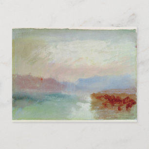 Joseph Mallord William Turner River scene, 1834 Postcard
