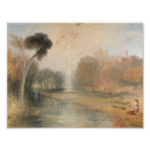 Joseph Mallord William Turner - Schloss Rosenau Photo Print