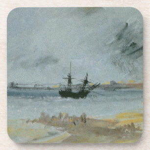 Joseph Mallord William Turner   Ship Aground, Brig Coaster