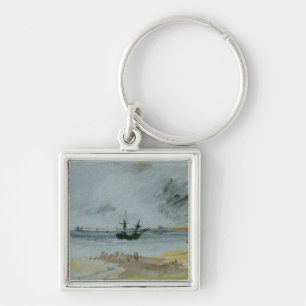 Joseph Mallord William Turner   Ship Aground, Brig Keychain