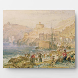 Joseph Mallord William Turner St. Mawes, Cornwal Plaque