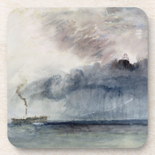 Joseph Mallord William Turner   Steamboat in a Sto Coaster