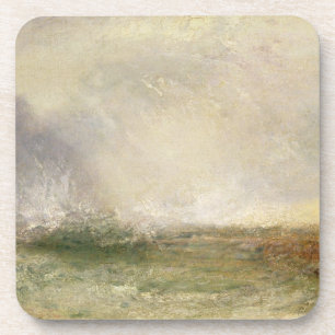 Joseph Mallord William Turner Stormy Sea Breakin Coaster