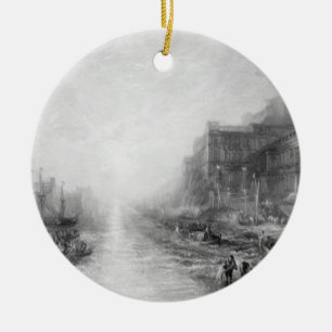 Joseph Mallord William Turner   The Embarkation of Ceramic Ornament