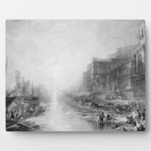 Joseph Mallord William Turner The Embarkation of Plaque