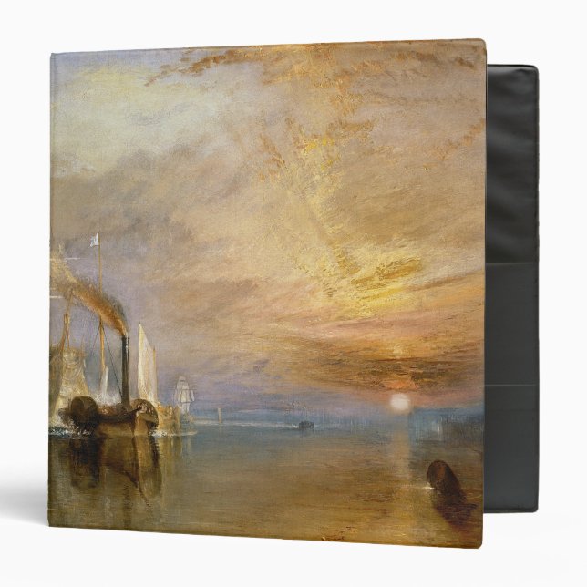 Joseph Mallord William Turner | The "Fighting Teme Binder (Front/Inside)