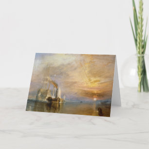 Joseph Mallord William Turner   The "Fighting Teme Card