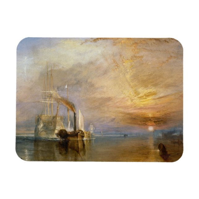 Joseph Mallord William Turner | The Fighting Temer Magnet (Horizontal)