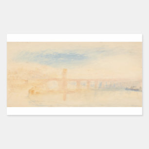 Joseph Mallord William Turner - The Moselle Bridge Sticker