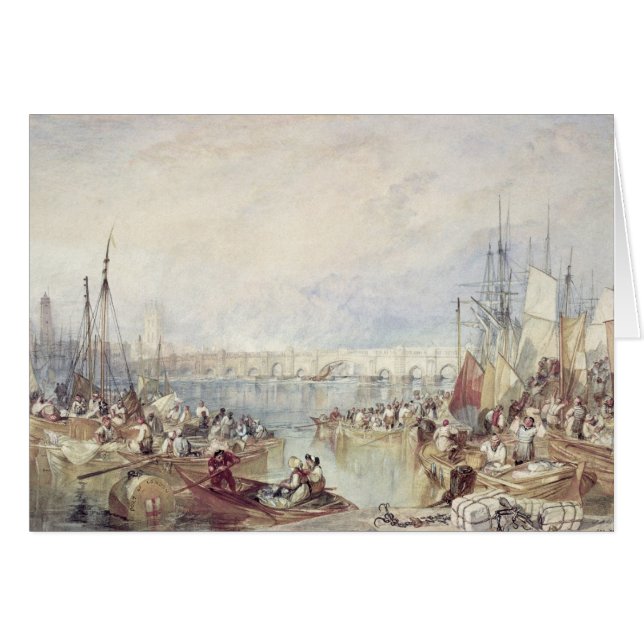 Joseph Mallord William Turner | The Port of London (Front Horizontal)