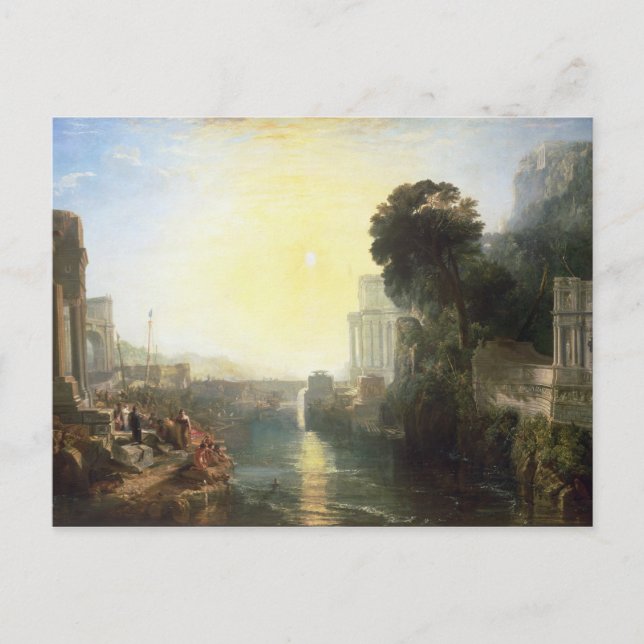 Joseph Mallord William Turner | The Rise of the Ca Postcard (Front)