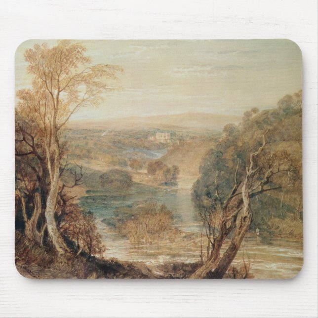 Joseph Mallord William Turner | The River Wharfe Mouse Pad (Front)