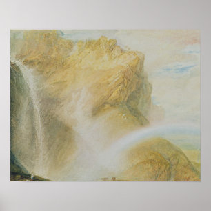 Joseph Mallord William Turner   Upper Falls of the Poster