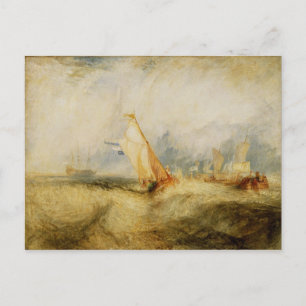 Joseph Mallord William Turner Van Tromp Going Ab Postcard