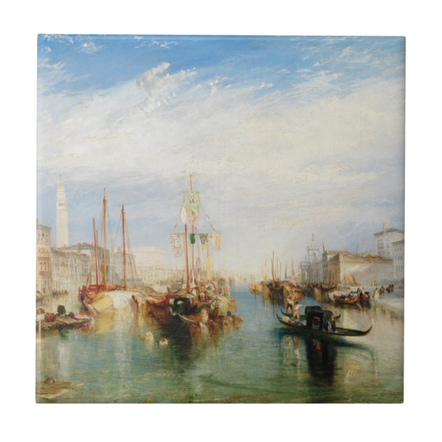 Joseph Mallord William Turner | Venice, from the P Tile (Front)