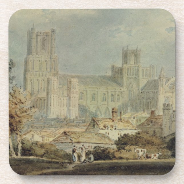 Joseph Mallord William Turner | View of Ely Cathed Coaster (Front)