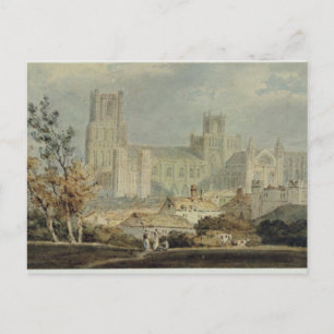 Joseph Mallord William Turner View of Ely Cathed Postcard