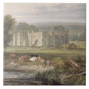 Joseph Mallord William Turner View of Hampton Co Tile