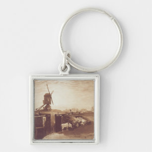 Joseph Mallord William Turner Windmill and Lock, Keychain