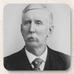 Joseph McCoy (1837-1915) (b/w photo) Coaster