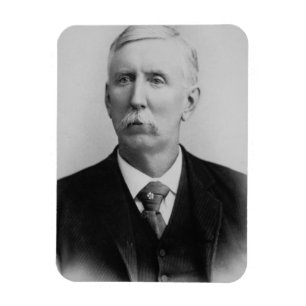 Joseph McCoy (1837-1915) (b/w photo) Magnet