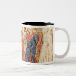 Joseph of Arimathea preaching Two-Tone Coffee Mug