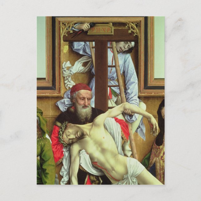 Joseph of Arimathea Supporting the Dead Christ Postcard (Front)
