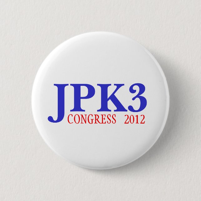 Joseph P. Kennedy, III. for Congress 2012 2 Inch Round Button (Front)