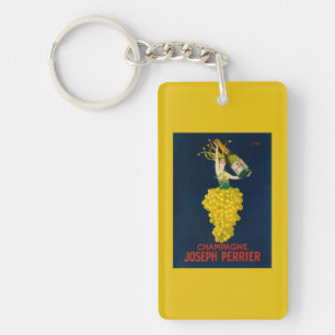 Joseph Perrier Champagne Promotional Poster Keychain