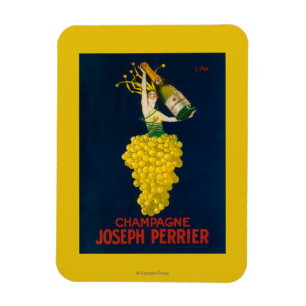 Joseph Perrier Champagne Promotional Poster Magnet