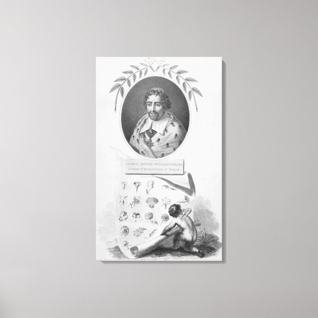 Joseph Pitton de Tournefort Canvas Print (Front)