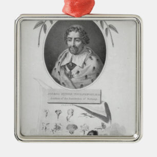 Joseph Pitton de Tournefort Metal Ornament