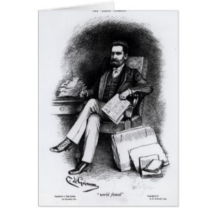 Joseph Pulitzer  from 'The Curio', 1887