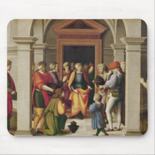 Joseph receives his Brothers, c. 1515 Mouse Pad
