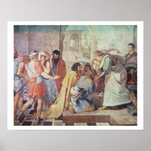 Joseph recognised by his brothers poster