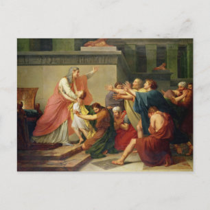 Joseph Recognized by his Brothers Postcard