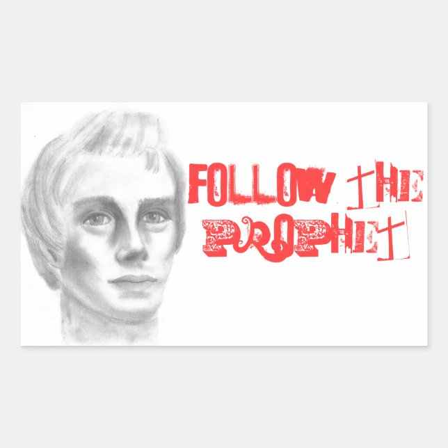 Joseph Smith mormon LDS prophet Sticker (Front)