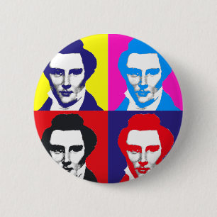 Joseph Smith Pop Art 2 Inch Round Button