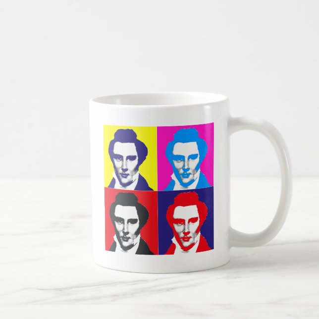 Joseph Smith Pop Art Coffee Mug (Right)