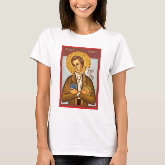 Joseph Smith, T-shirt d'aujourd'hui de "saint" (Devant)