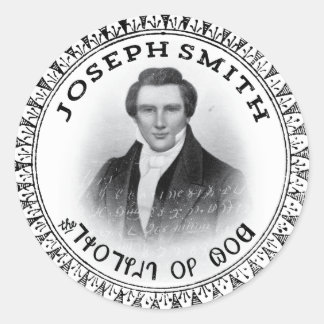 Joseph Smith THE Prophet of God Classic Round Sticker