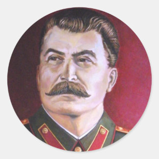 Joseph Stalin Classic Round Sticker
