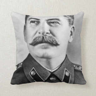 Joseph Stalin Photograph Throw Pillow