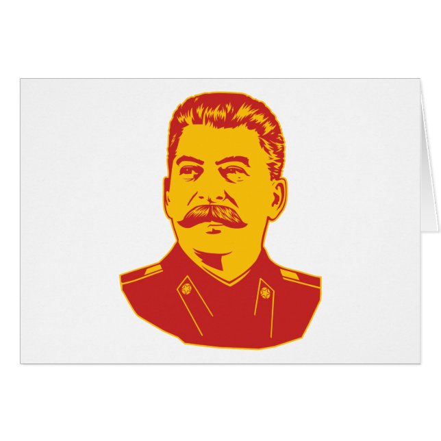 Joseph Stalin Portrait (Front Horizontal)
