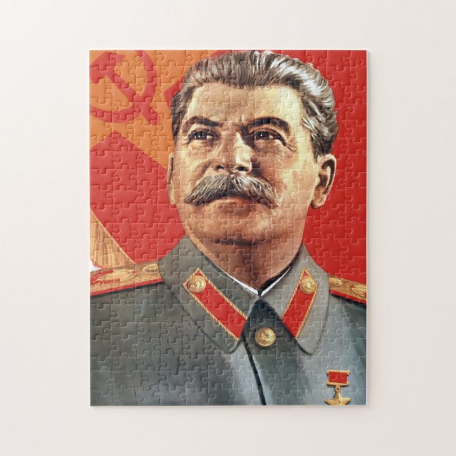 Joseph Stalin Portrait Jigsaw Puzzle (Vertical)