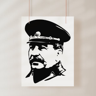 Joseph Stalin, USSR, CCCP, Soviet Union, Communism Photo Print