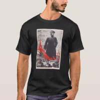 Joseph Stalin Vintage USSR Retro Soviet Poster Tee