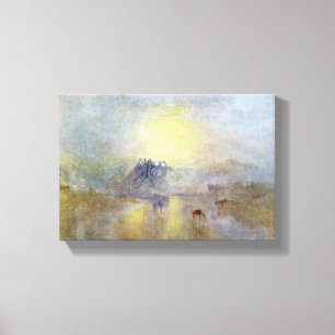 Joseph William Turner - Norham Castle at sunrise Canvas Print